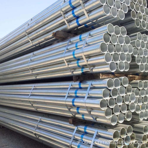 Galvanized Steel Pipe ASTM A53 BS 1387 Hot Dip Galvanized Pipe Factory
